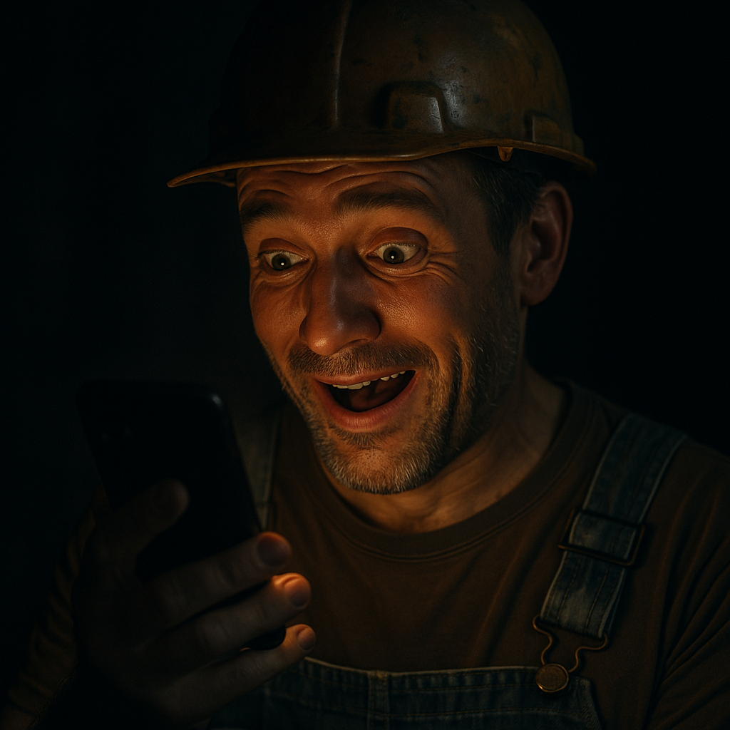 Contractor seeing their phone showing the AI system caught the missed call and the lead is already responding